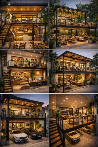 Mezannine Cafe Modern di Dayeuhkolot