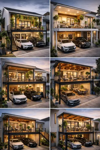 Mezannine Teras Rumah Keren di Dayeuhkolot